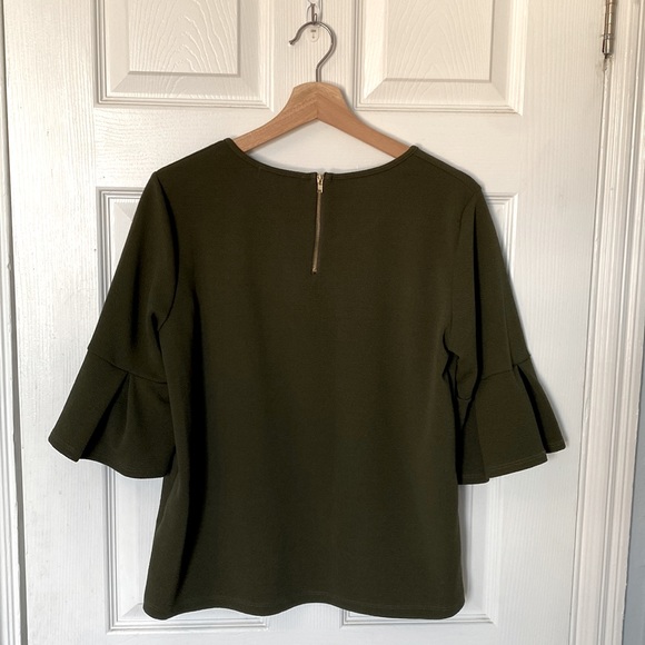 Green Envelope top - size L - Picture 4 of 4